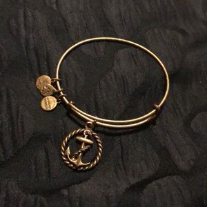 Gold anchor Alex and ani